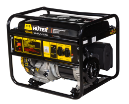 Портативный бензогенератор Huter DY5000L