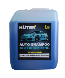 Автошампунь для бесконтактной мойки Huter усиленный концентрат (Super Power Foam) 5,8 кг.