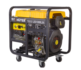 Электрогенератор дизельный LDG 13000LXА Huter